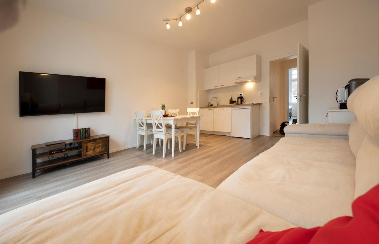 Jaybnb - Apartment Direkt Am Hafen Mit Terrasse Und Uhd Tv ดอร์ทมุนด์ ภายนอก รูปภาพ