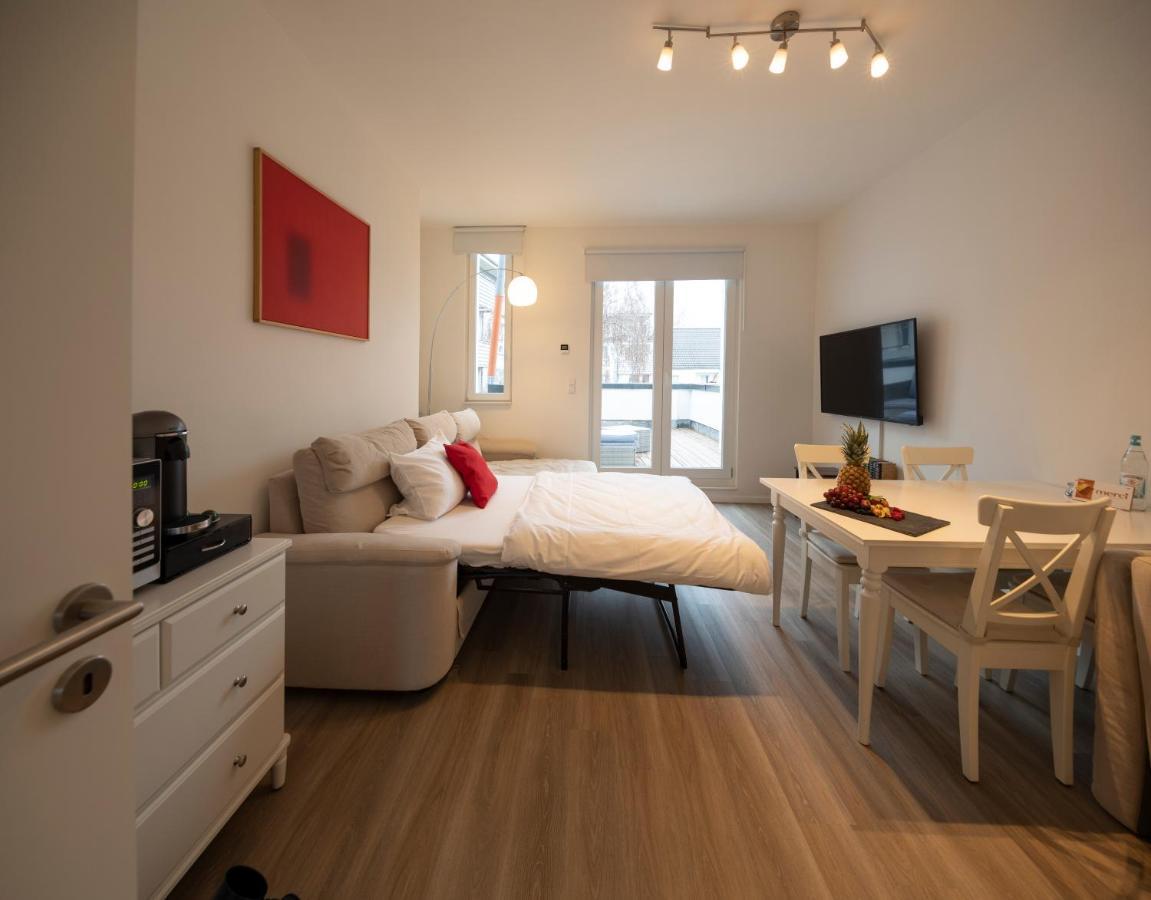 Jaybnb - Apartment Direkt Am Hafen Mit Terrasse Und Uhd Tv ดอร์ทมุนด์ ภายนอก รูปภาพ
